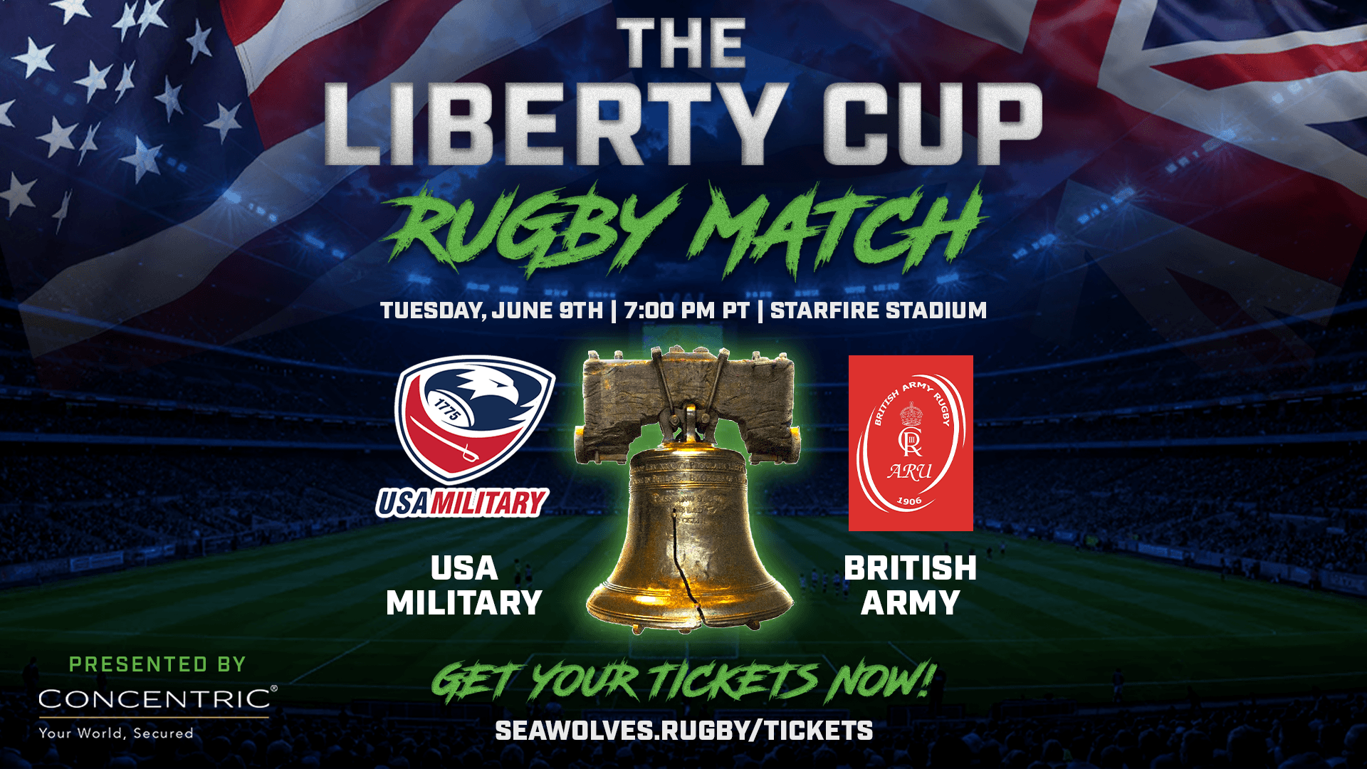 The Liberty Cup: USA Military vs British Army Rugby Match Coming to Seattle This June